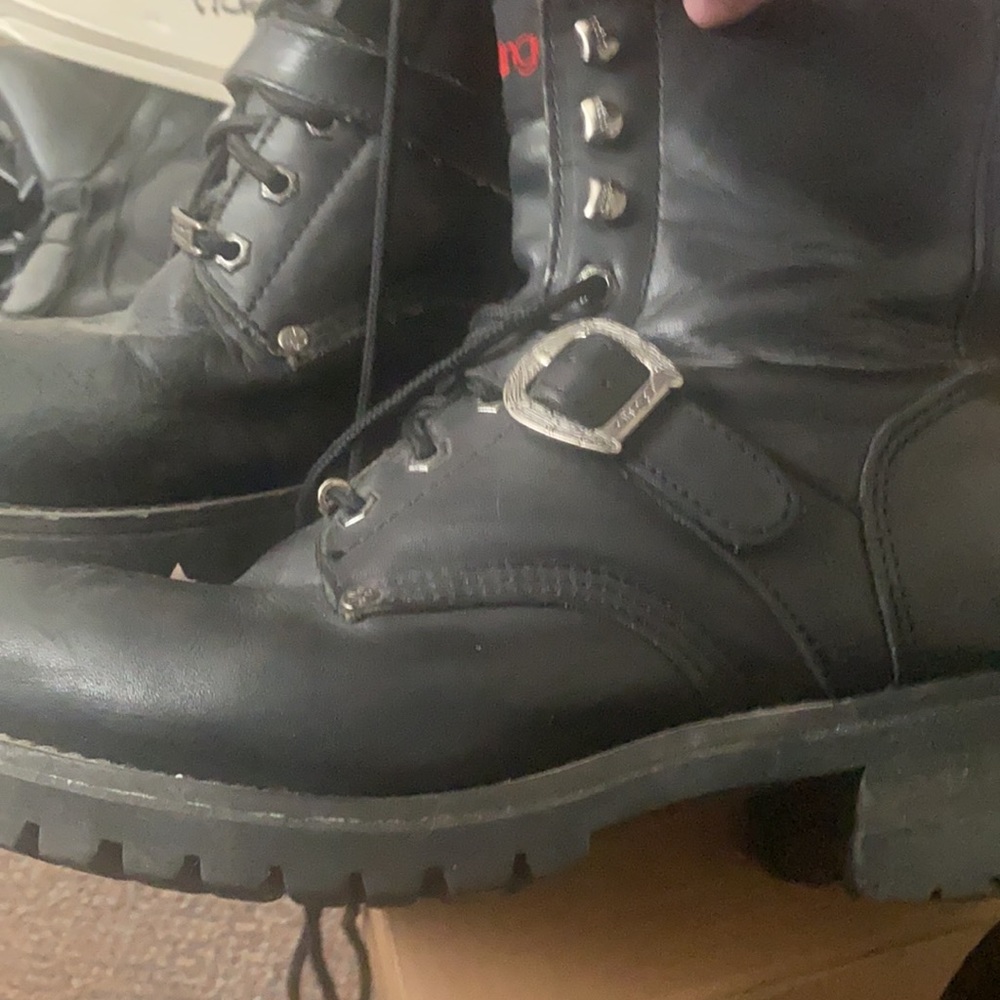 Men’s motorcycle boots - Picture 3 of 4